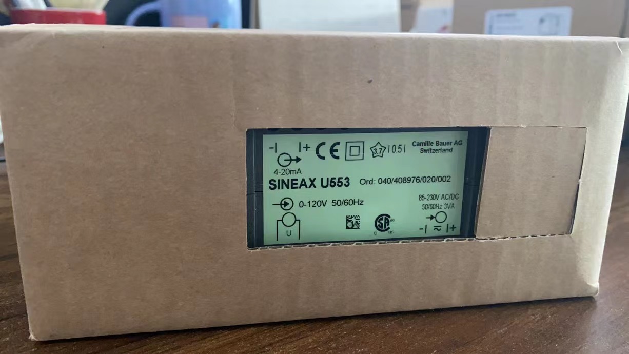 现货！SINEAX U553 Ord: 040/408976/020/002 请联系13357889265